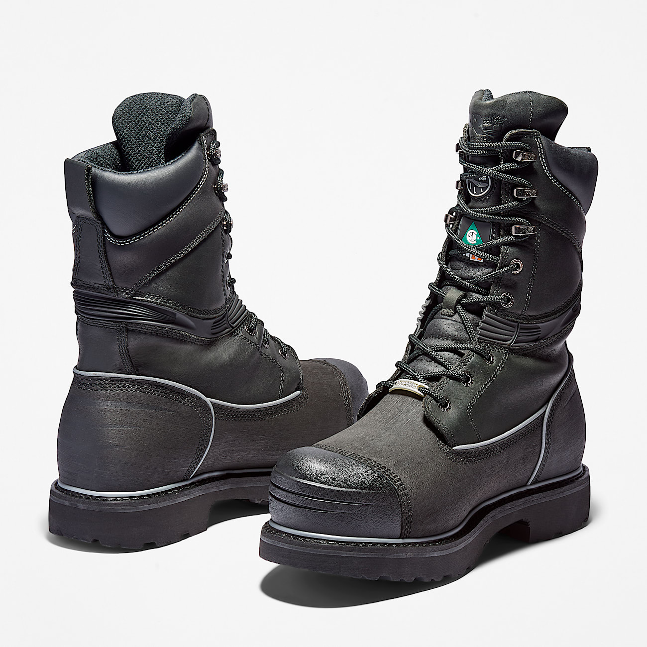 Men's Gravel Pit Met Guard Steel Toe Waterproof Work Boot - 5