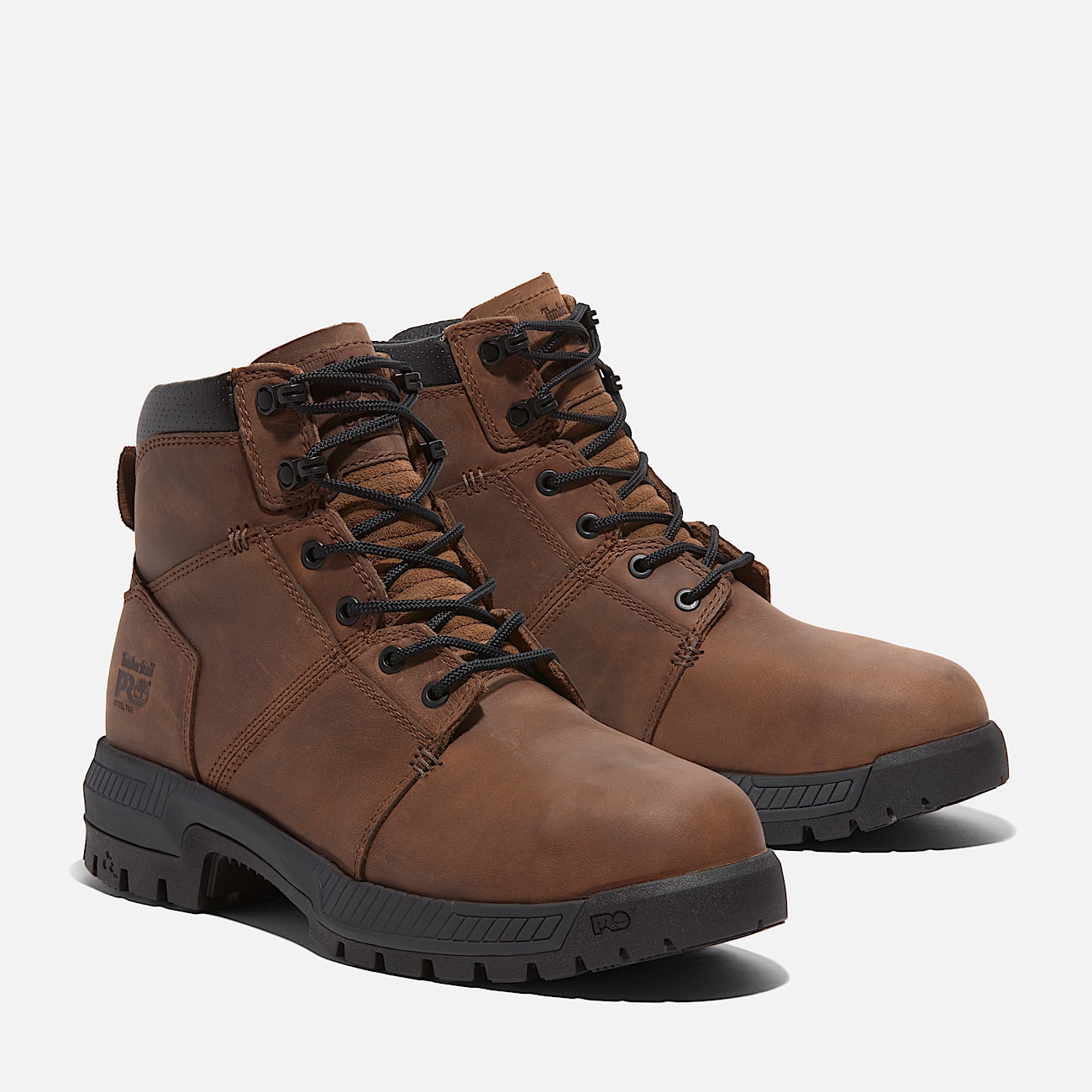 Bota de trabajo Timberland PRO Montauk 6 steeltoe para hombre TBL Marrn ALT4