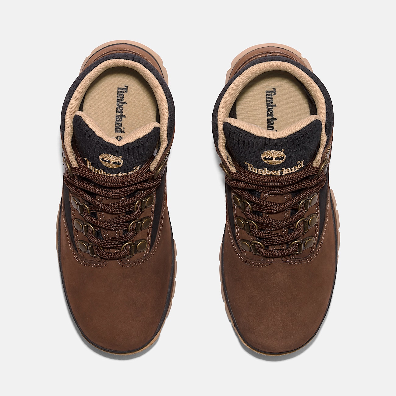 Junior Euro Hiker Boot TBL Dark Brown Nubuck ALT2