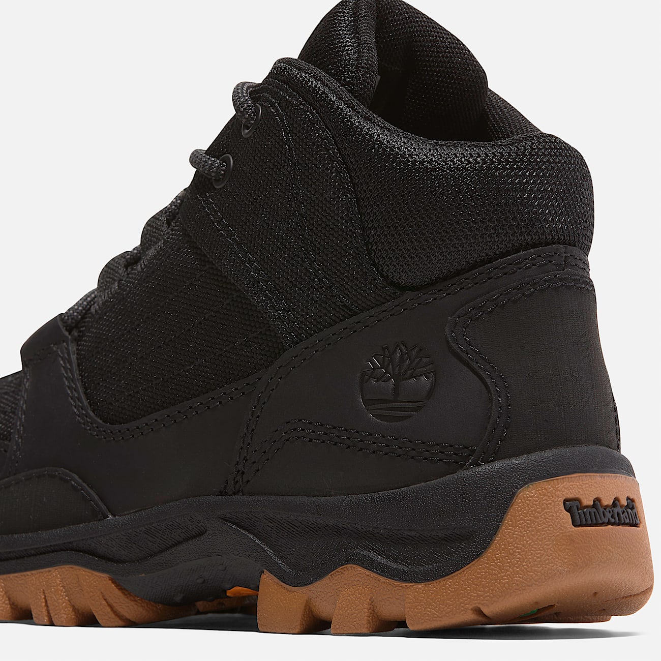 Junior Mt Maddsen Waterproof Mid Hiking Boot TBL Black FullGrain ALT7