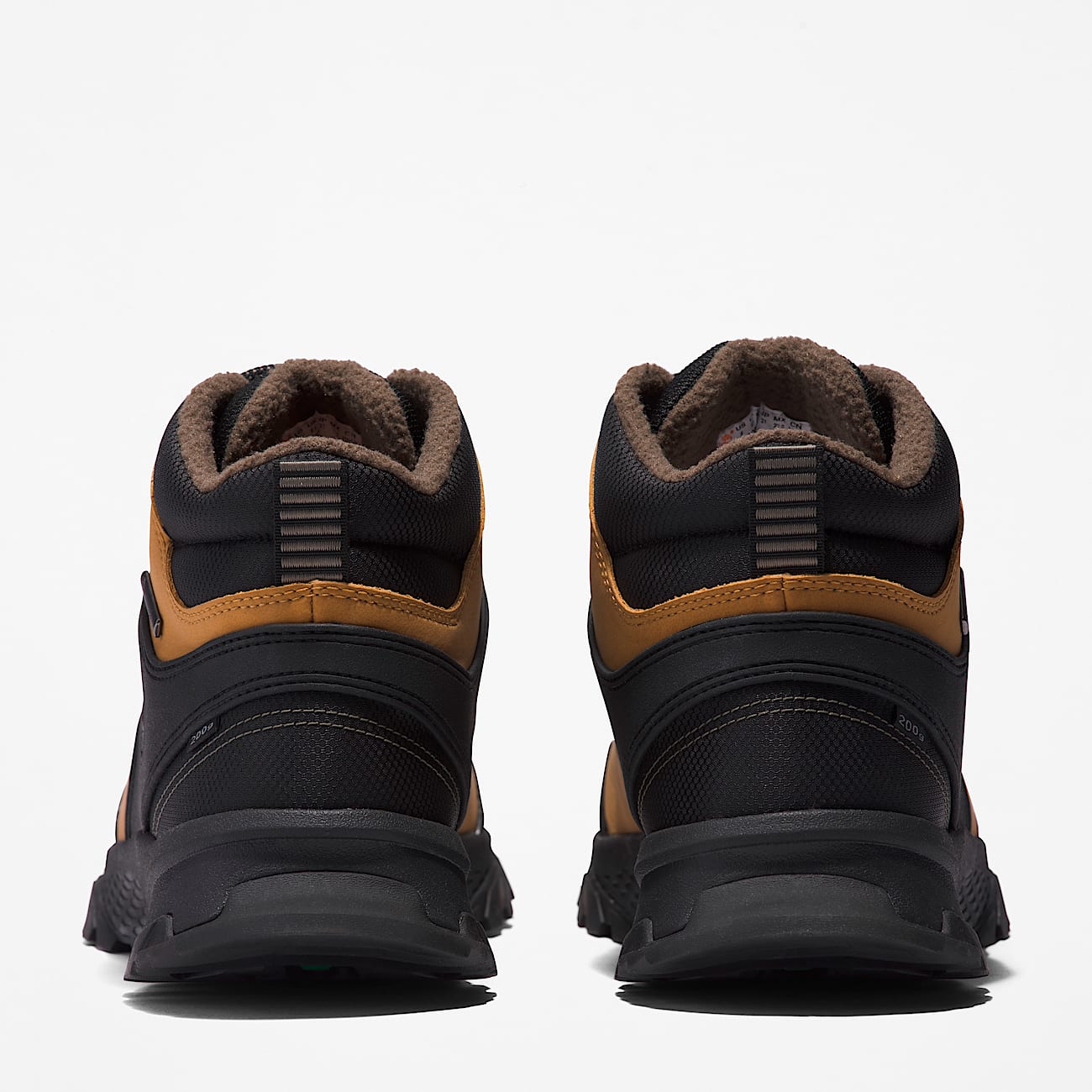 Mens Lincoln Peak Waterproof Hiking Boots TBL Wheat Leather ALT5