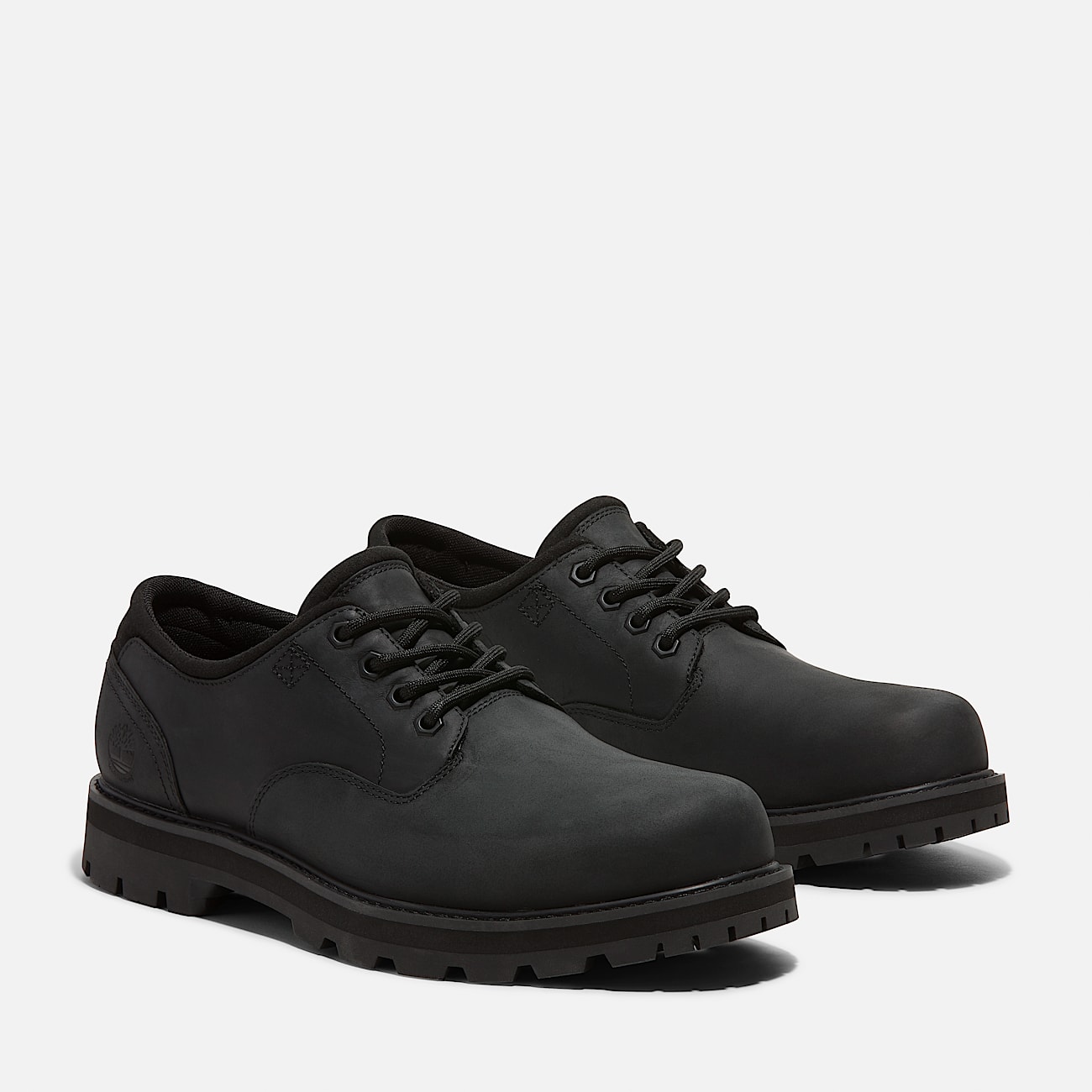 Zapatos para Hombre Britton Road Waterproof con agujetas TBL Piel de Grano Entero Negro ALT4