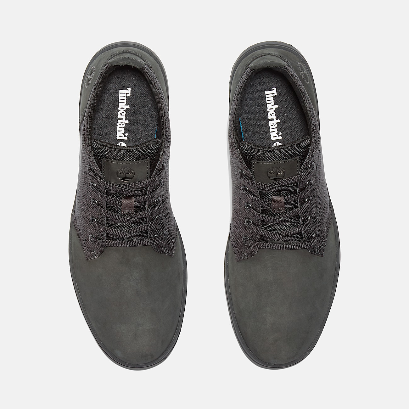 Mens Davis Square Sneaker TBL Black Nubuck ALT2