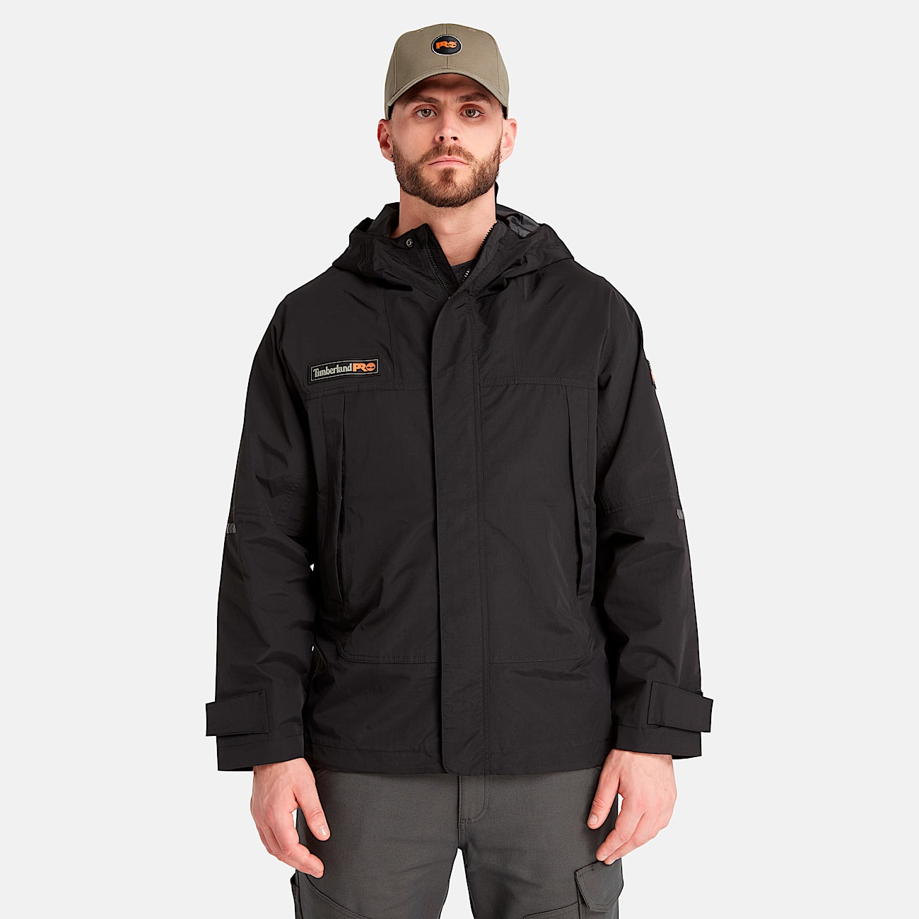 Mens Timberland PRO Dryshift Waterproof Lightweight Jacket 20 TBL Black HERO