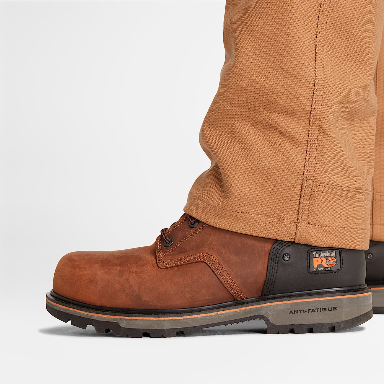 Pantalones Timberland PRO Morphix Utility de lona cepillada con doble frente para hombre TBL Trigo tostado ALT2