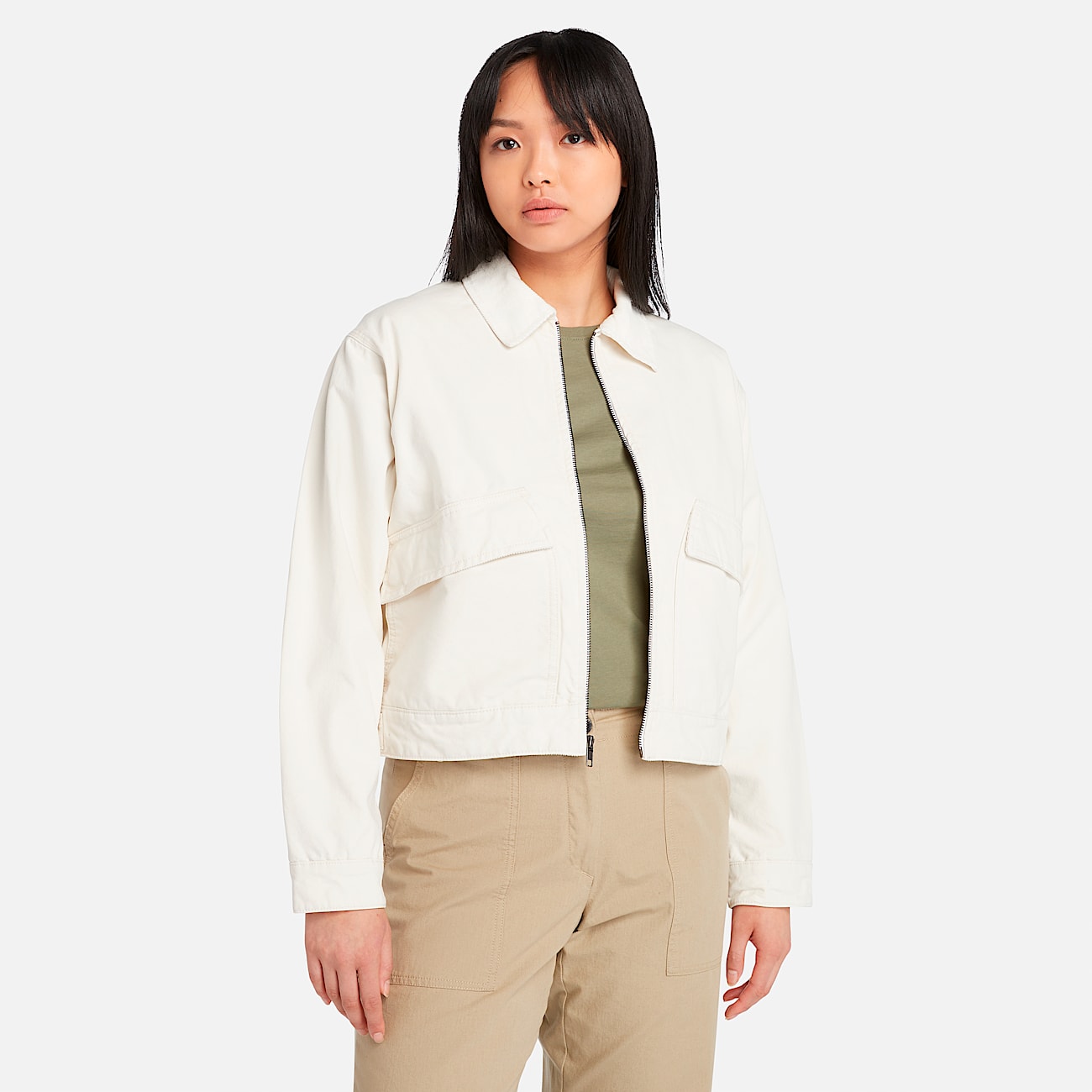 Women's Strafford Washed Canvas Jacket - 1