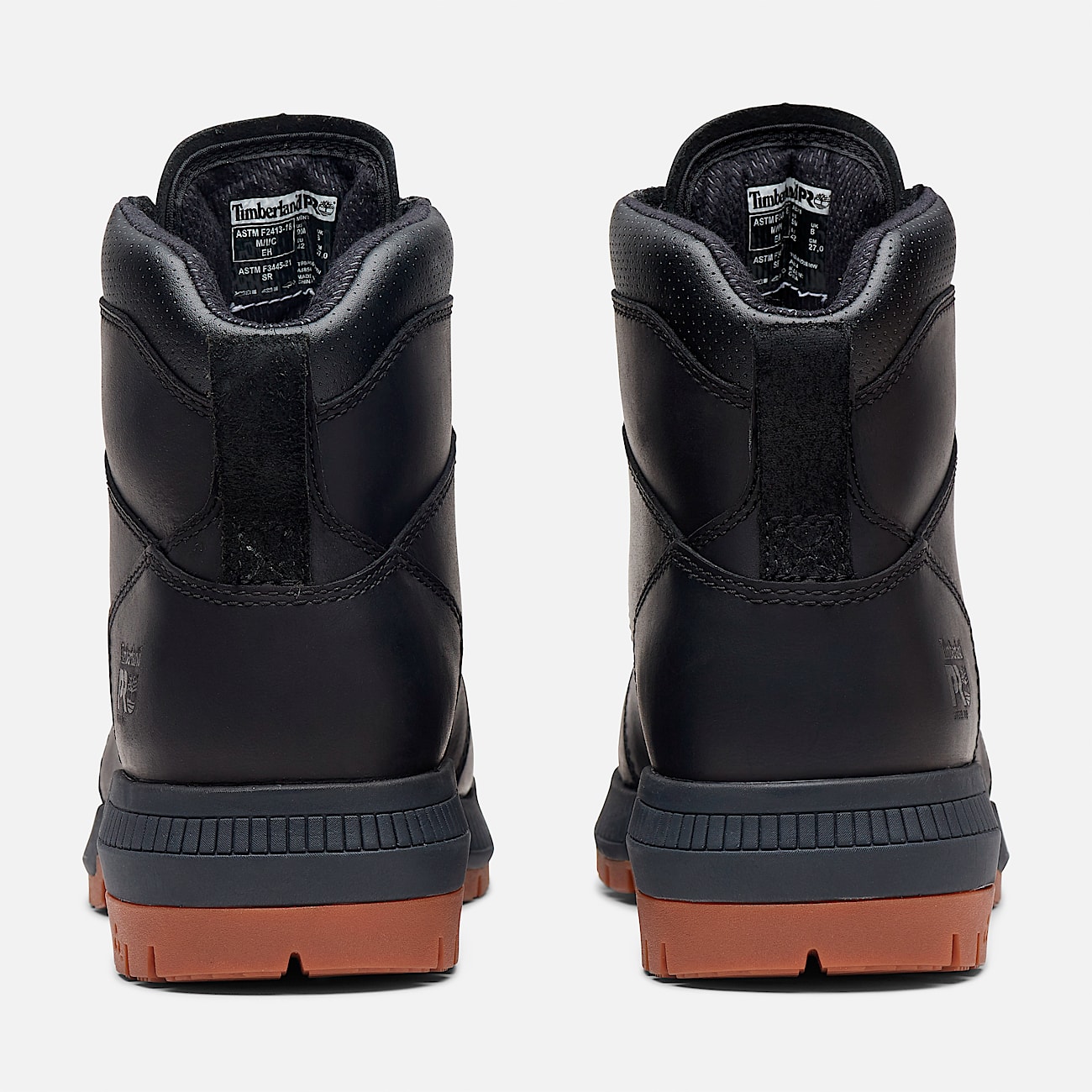 Bota de trabajo Timberland PRO Montauk 6 steeltoe para hombre TBL Negro plena florTan ALT5