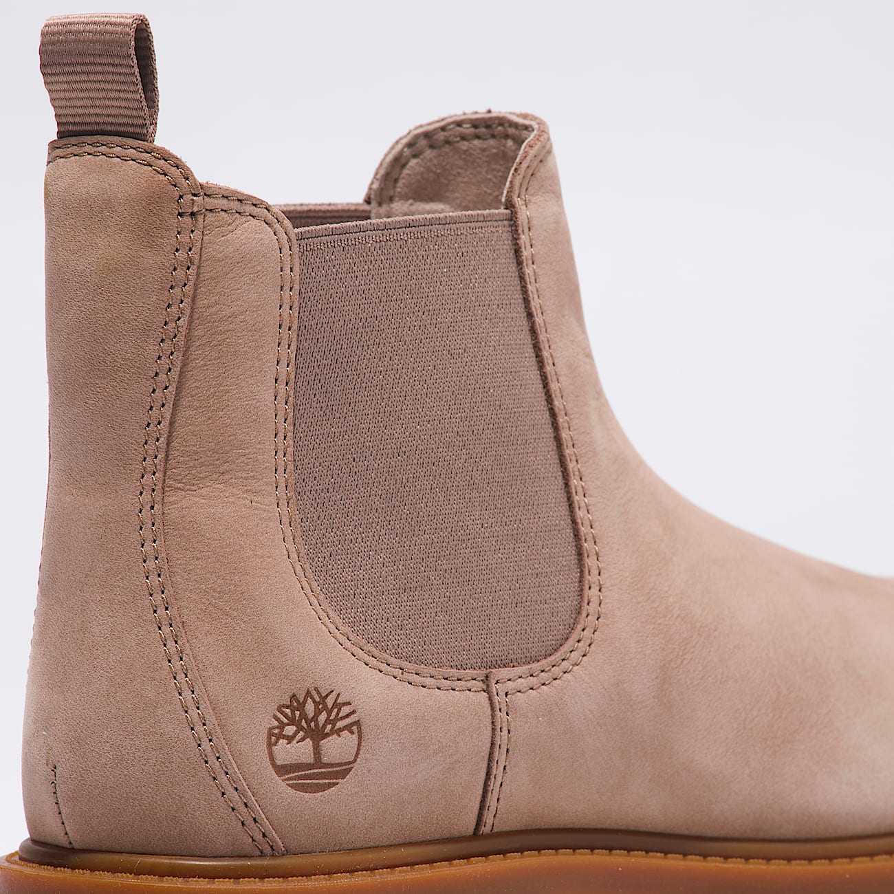 Womens Linden Woods Chelsea Boot TBL Taupe Nubuck ALT7