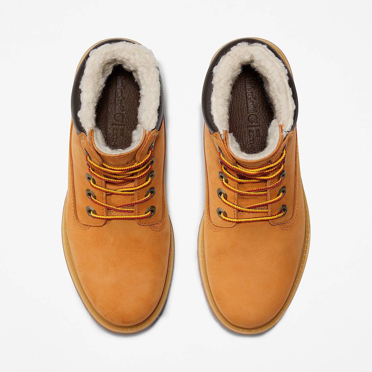 Womens Timberland Premium 6Inch Waterproof Warm Lined Boot TBL Wheat Nubuck ALT2