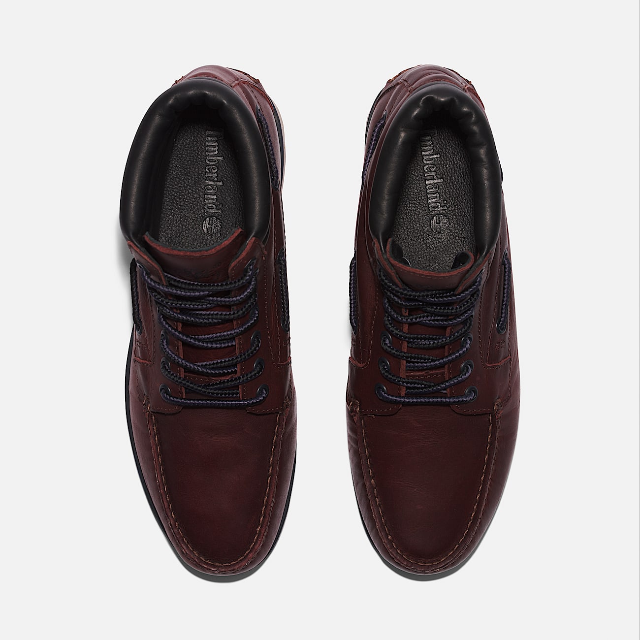 Mens Timberland Authentic 7Eye Chukka TBL Burgundy FullGrain ALT2