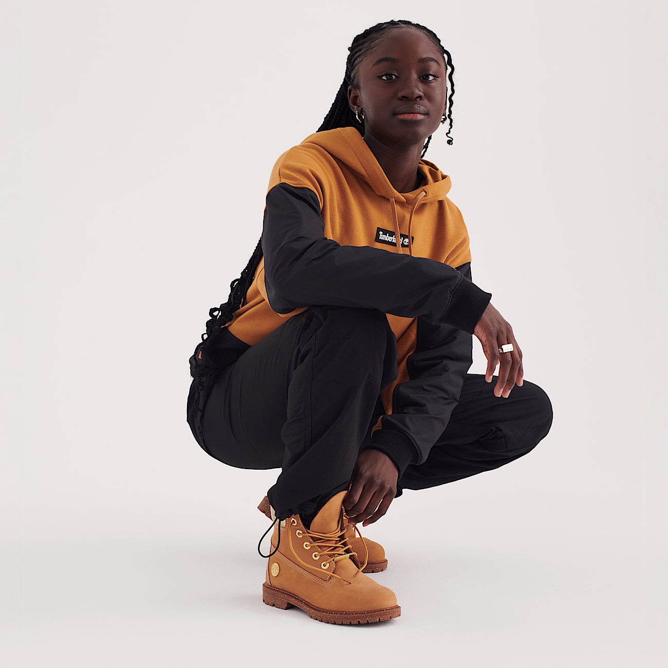 Womens Timberland Premium 6Inch Waterproof Boot TBL Wheat NubuckGold ALT1