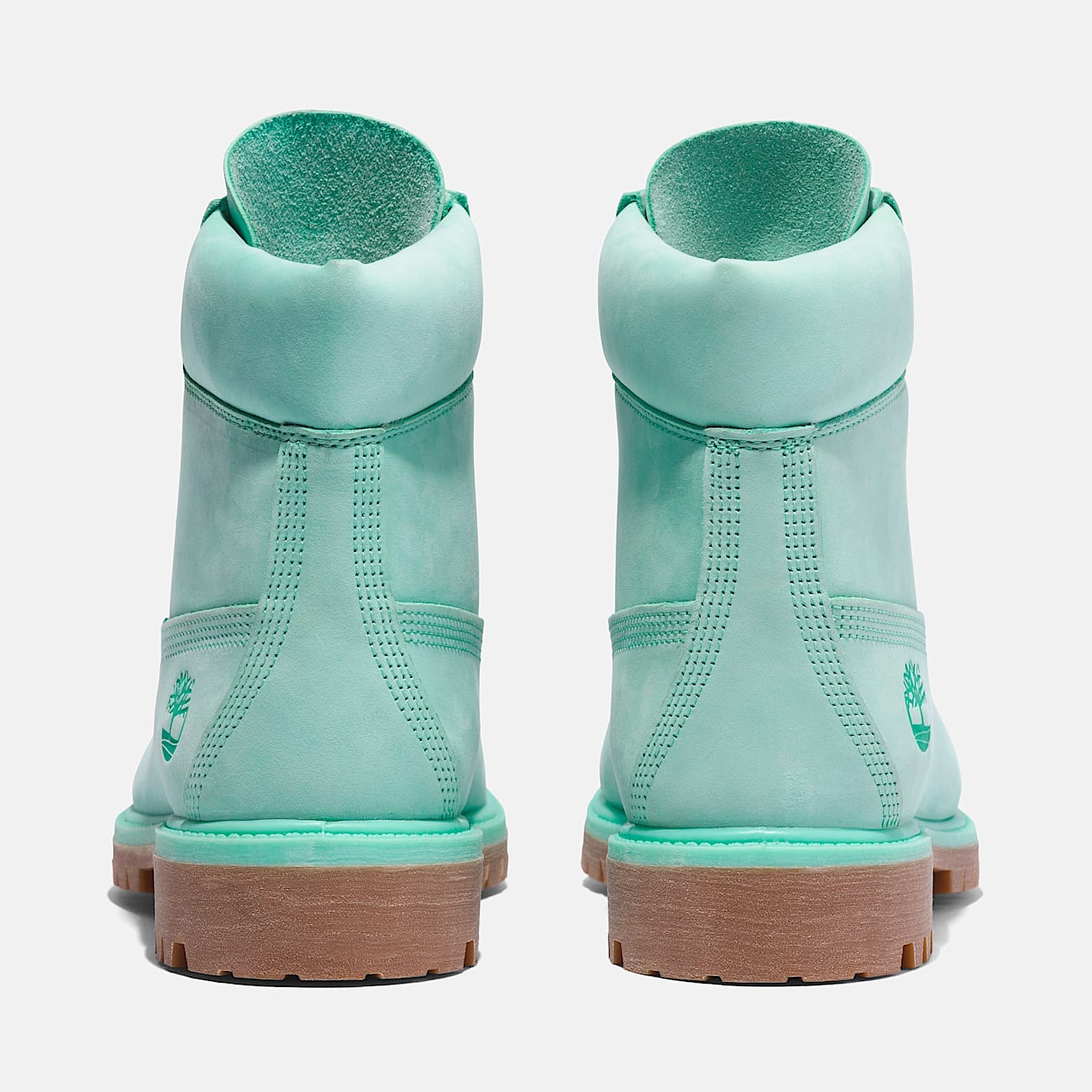 Mens Timberland 50th Anniversary Edition Premium 6Inch Waterproof Boot TBL Light Green Nubuck ALT5