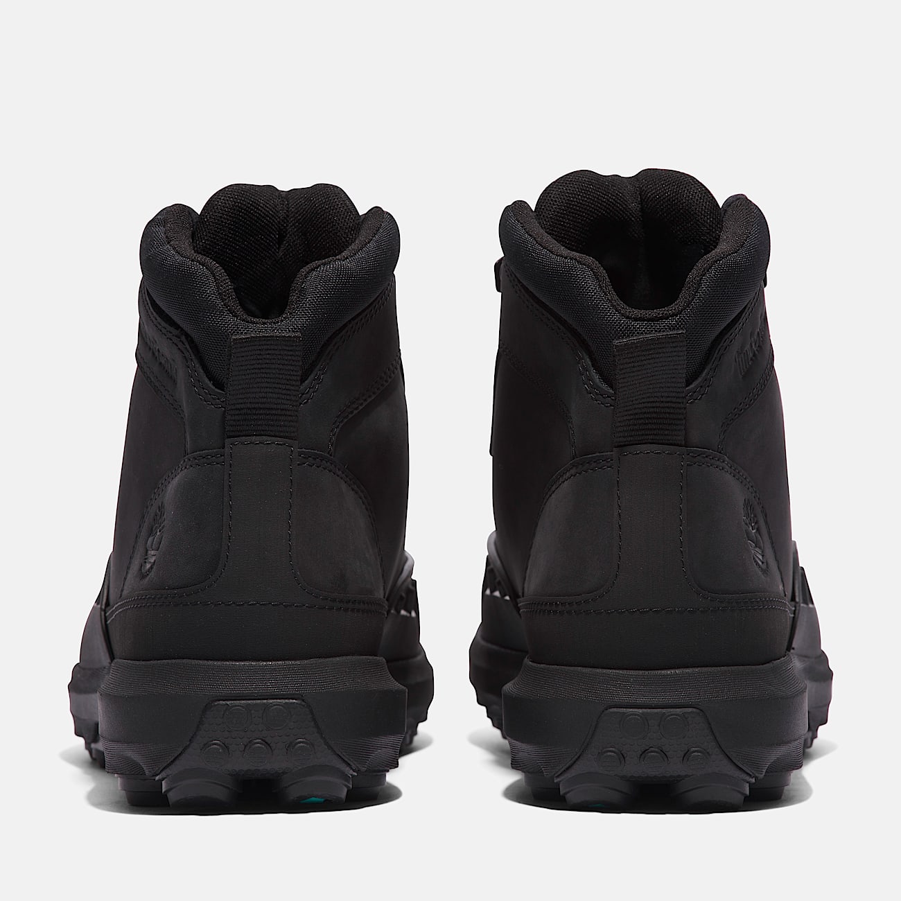 Mens Converge Mid LaceUp Waterproof Boot TBL Black Nubuck ALT5