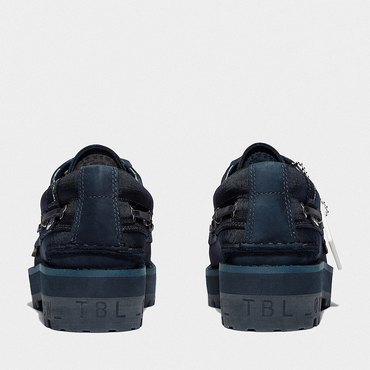 Womens Timberland ACOLDWALL Waterproof Boat Shoe TBL Navy ALT5