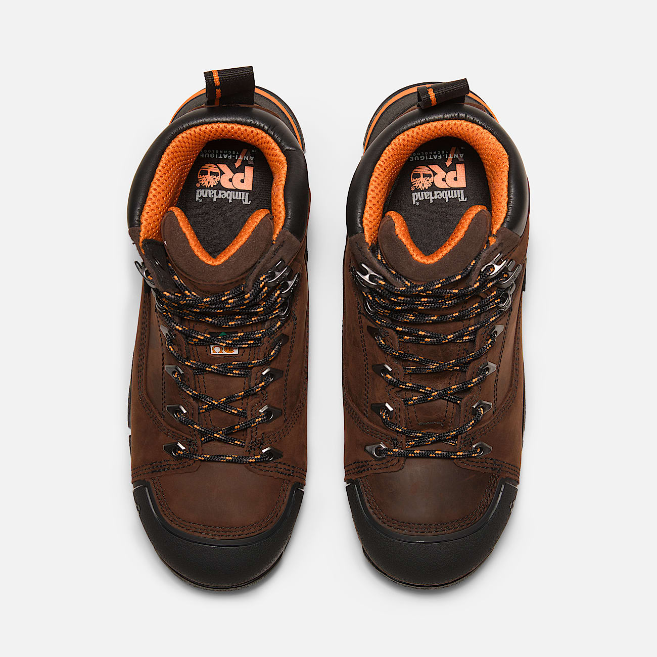 Mens Timberland PRO Endurance EV 6 Waterproof CompToe Work Boot TBL Walnut BrownOrange ALT2