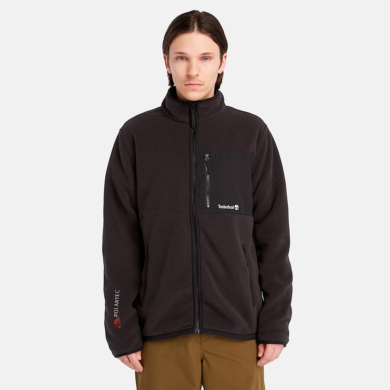 Mens Outdoor Archive ReIssue Fleece Jacket TBL Black ALT8