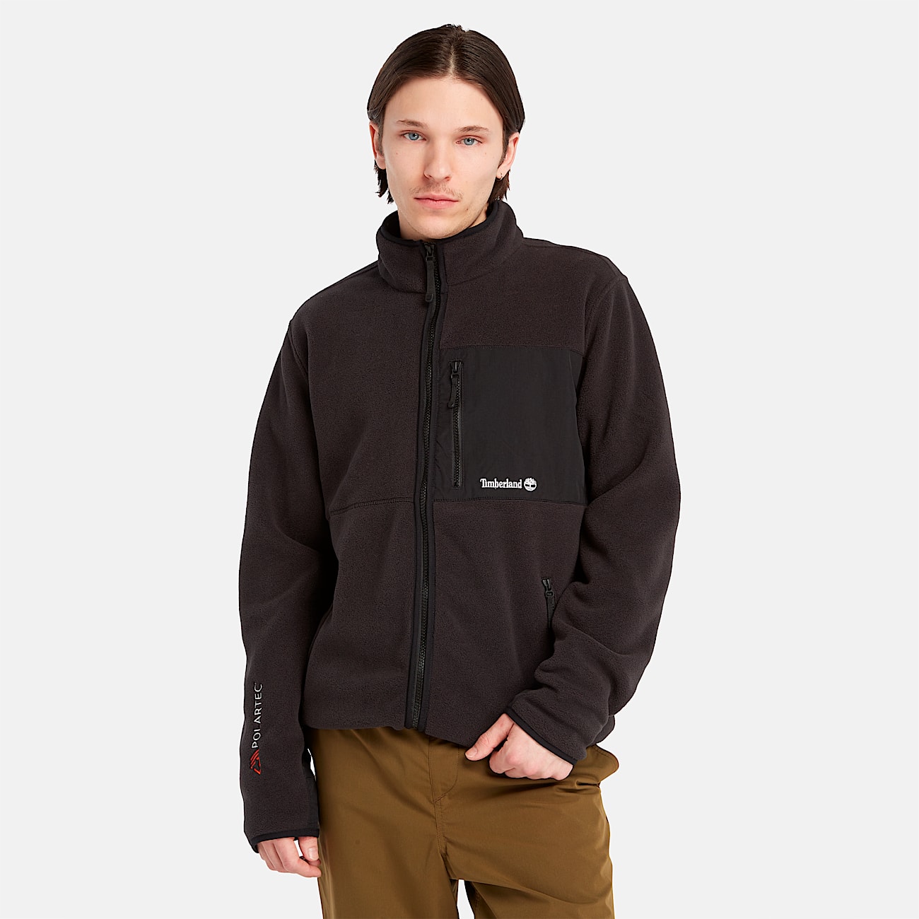 Mens Outdoor Archive ReIssue Fleece Jacket TBL Black HERO