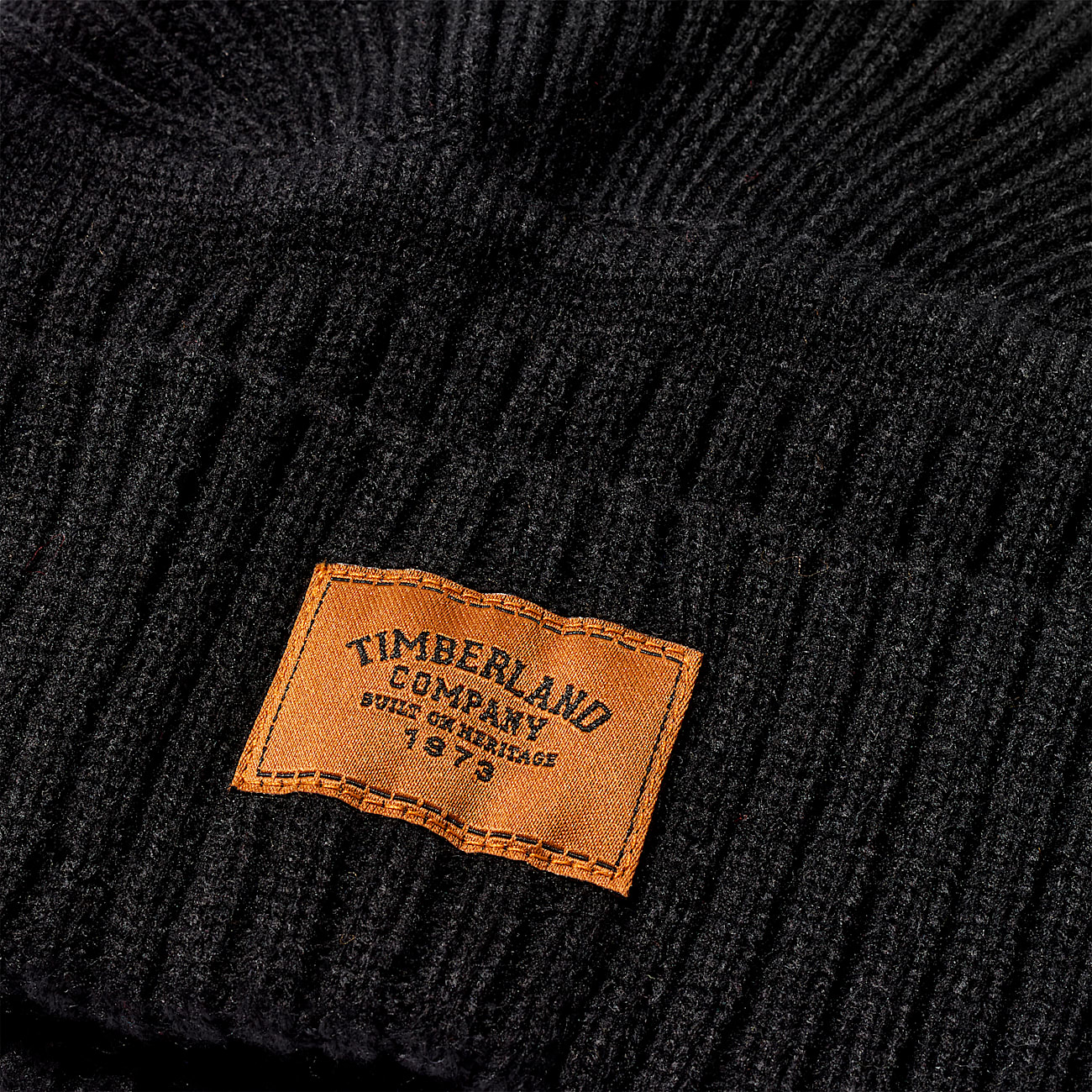 Gulf Beach Ribbed Hat TBL Black ALT1