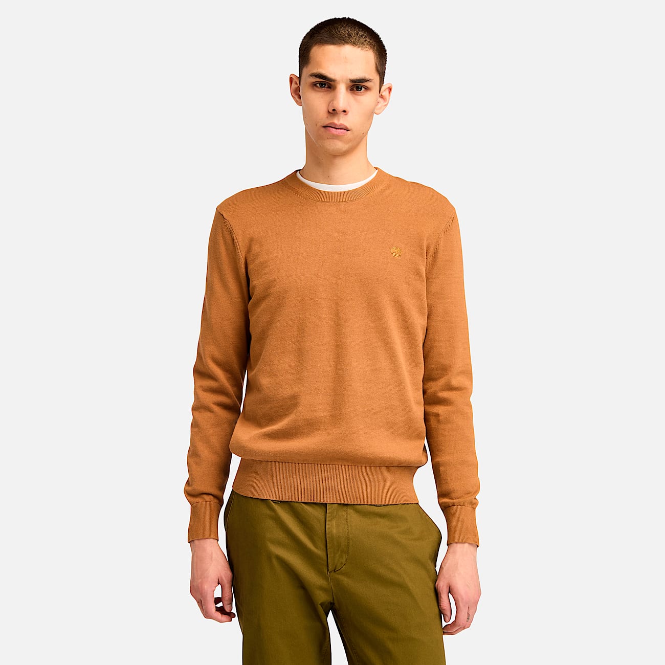 Men's Johns River Cotton Crewneck Sweater - 1