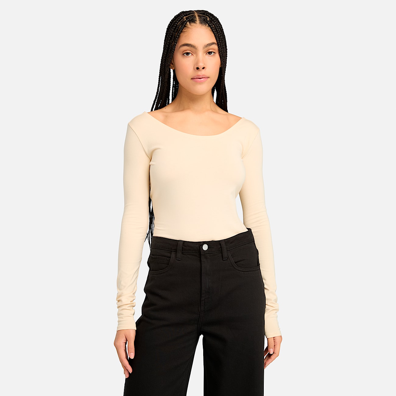 Womens Slim Fit LongSleeve TShirt TBL Angora HERO