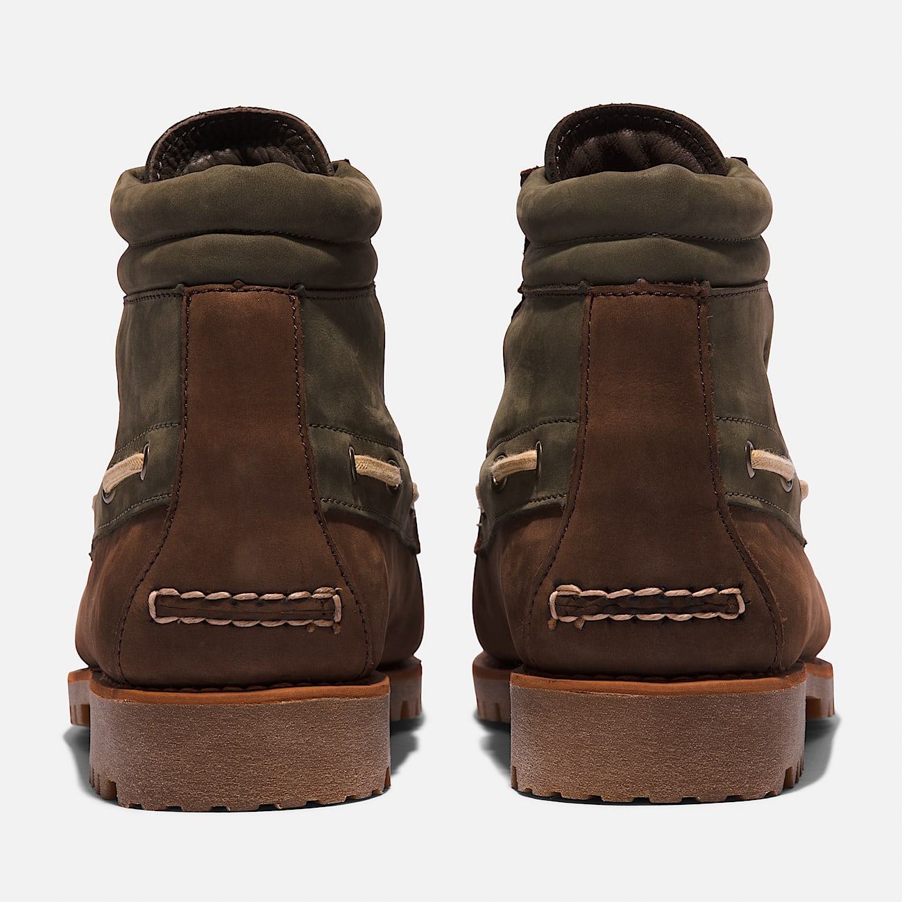 Mens Timberland Authentic 7Eye Chukka TBL Dark Brown Nubuck ALT5