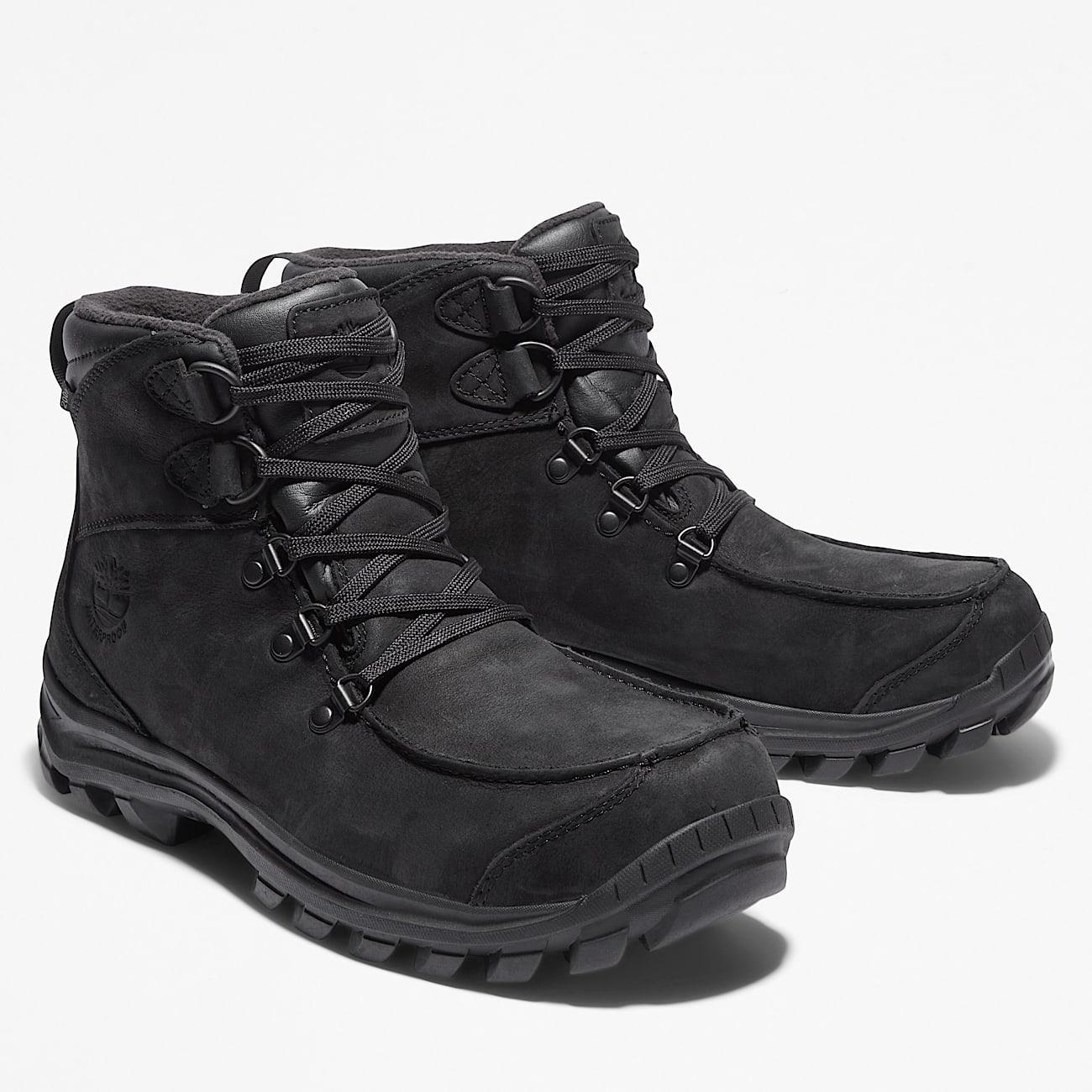 Mens Chillberg Waterproof Hiking Boot TBL Blackout Nubuck ALT4