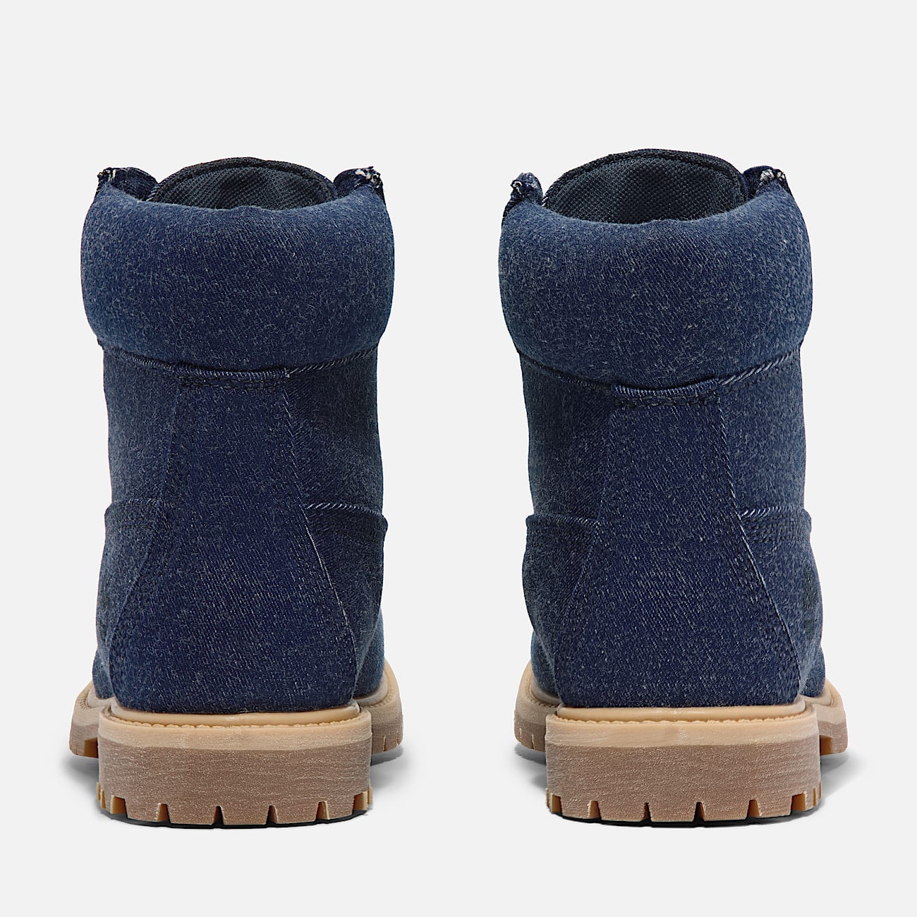 Womens Timberland Premium 6Inch LaceUp Boot TBL Dark Blue Canvas ALT5