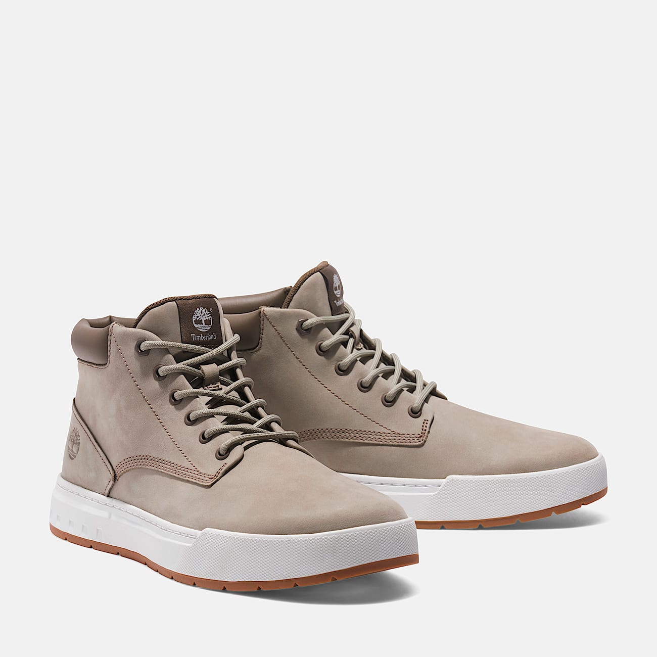 Mens Maple Grove Leather Chukka TBL LIght Taupe Nubuck ALT4