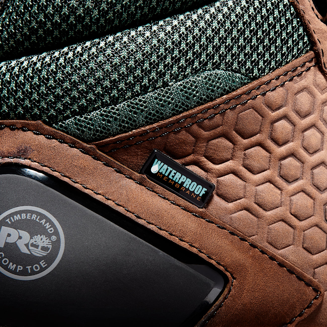 Men's Reaxion Composite Toe Waterproof Work Sneaker - 6