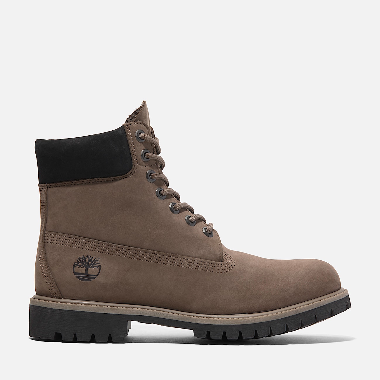 Mens Timberland Premium 6Inch Waterproof Boot TBL Brown Nubuck HERO