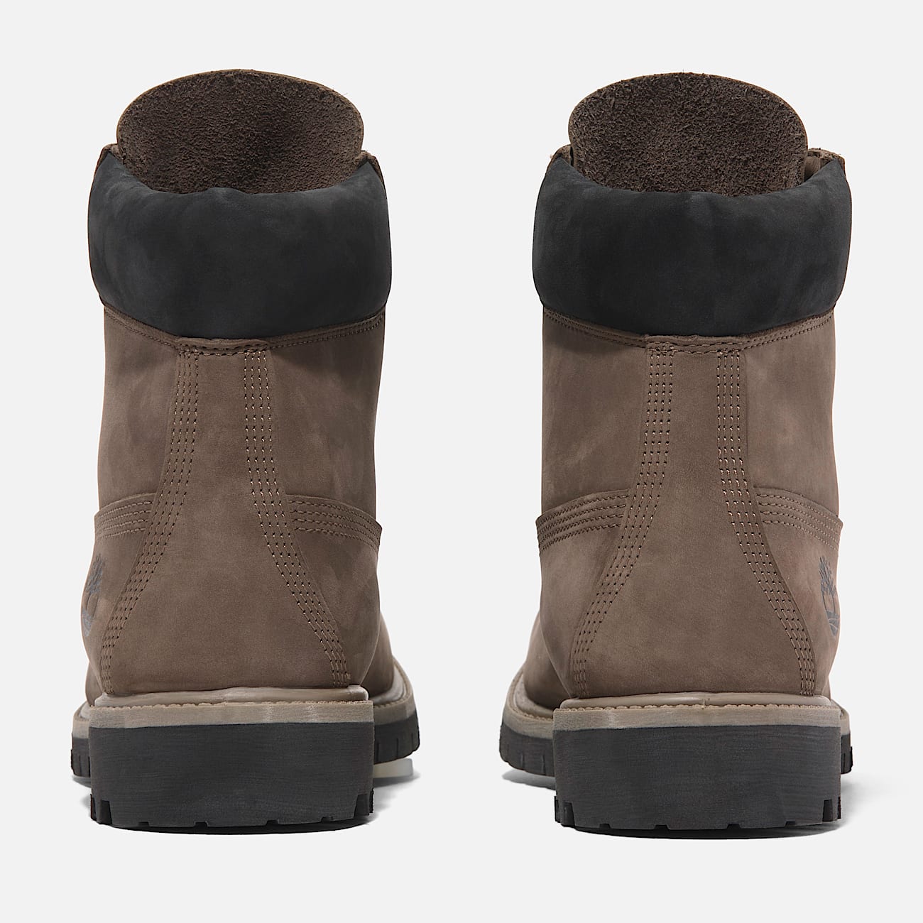 Mens Timberland Premium 6Inch Waterproof Boot TBL Brown Nubuck ALT5