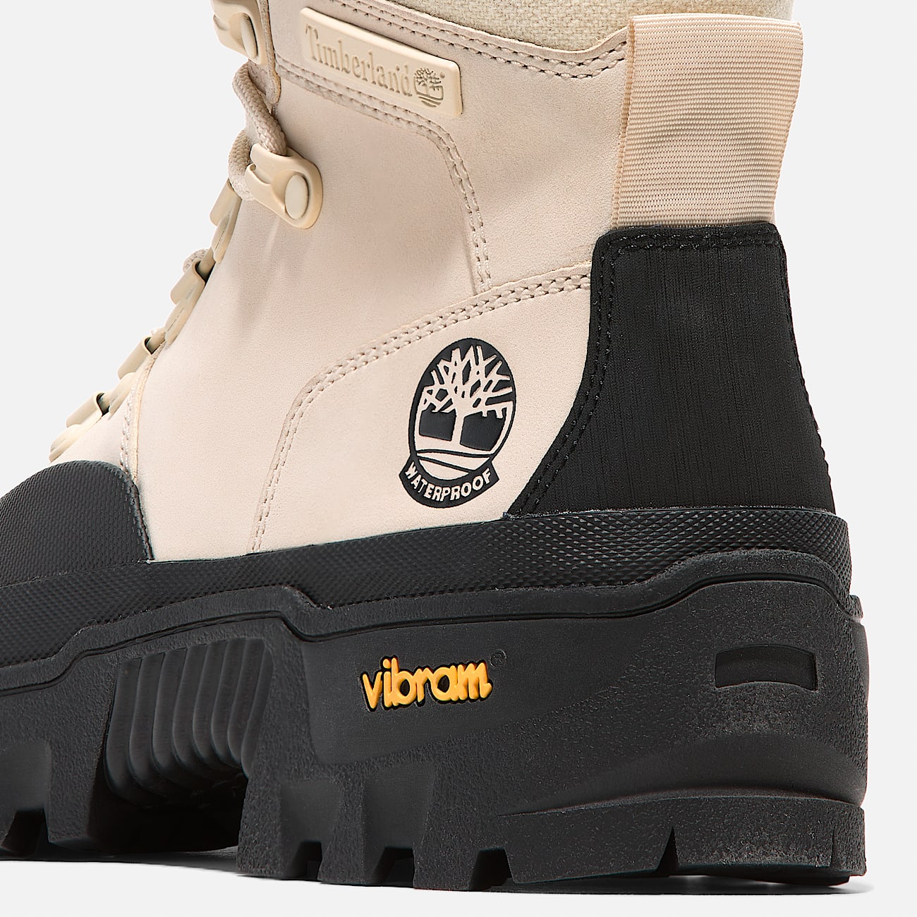 Womens Vibram Mid LaceUp Waterproof Boot TBL Natural Nubuck ALT7