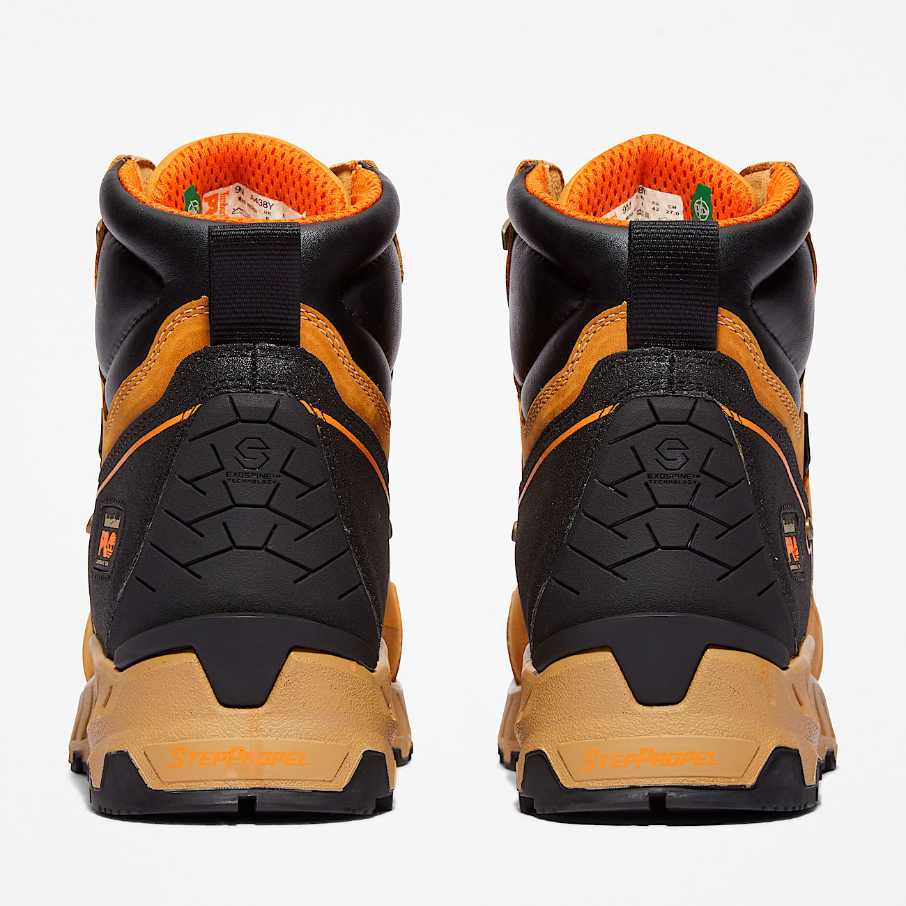 Mens Work Summit 6 Composite Toe Waterproof Work Boot TBL Wheat FullGrain Leather ALT5