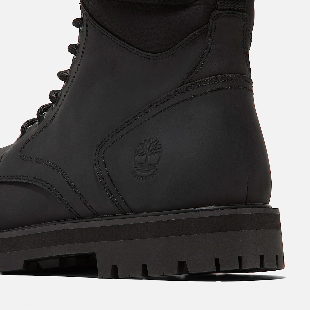 Mens Britton Road Mid LaceUp Waterproof Boot TBL Black FullGrain ALT7