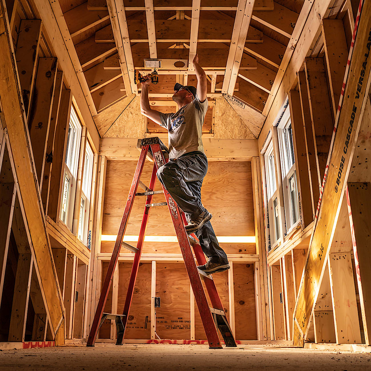Mens Timberland PRO Trailwind Waterproof CompToe Work Hiker TBL BrownYellow ALT10