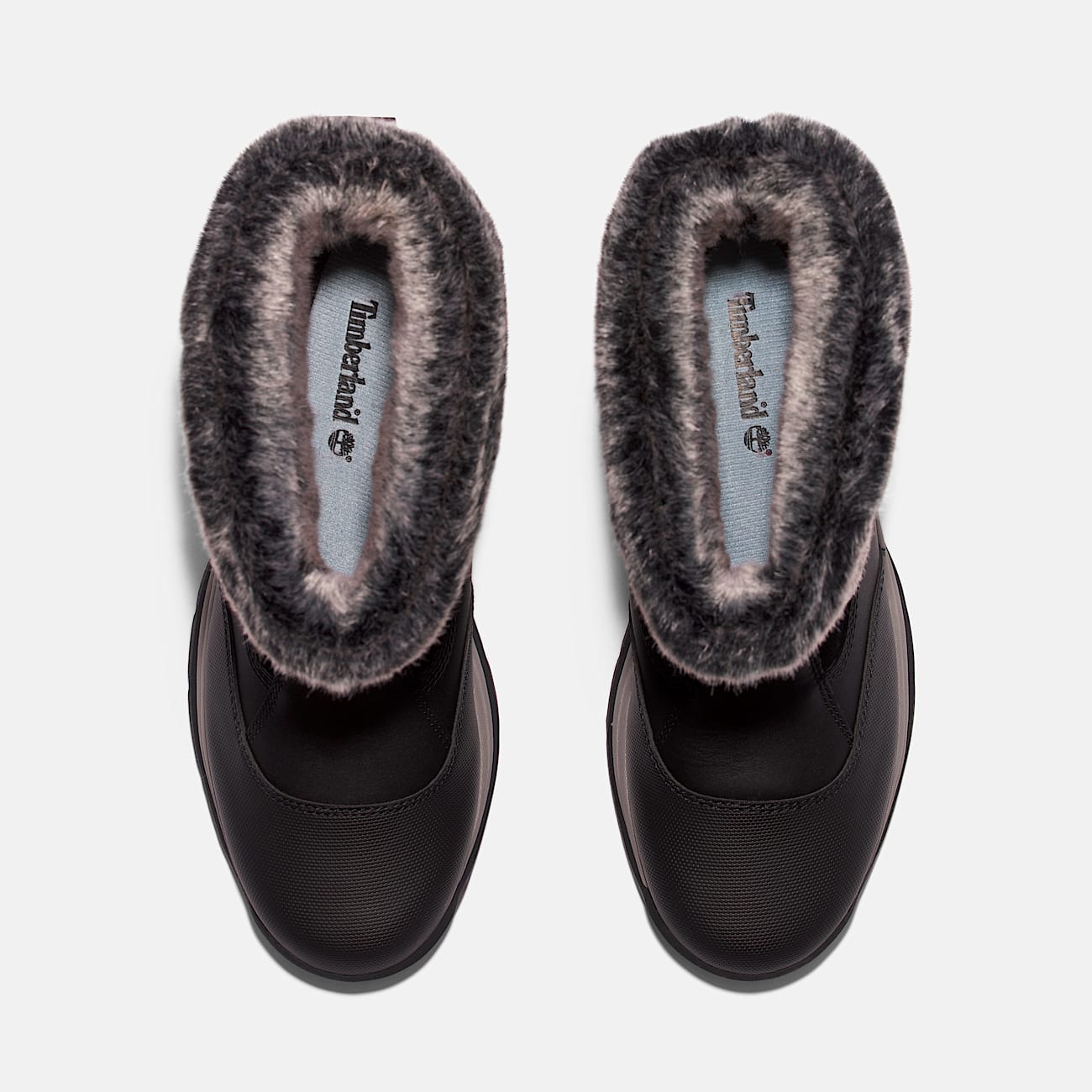 Womens White Ledge Waterproof PullOn Snow Boot TBL Black FullGrain ALT2