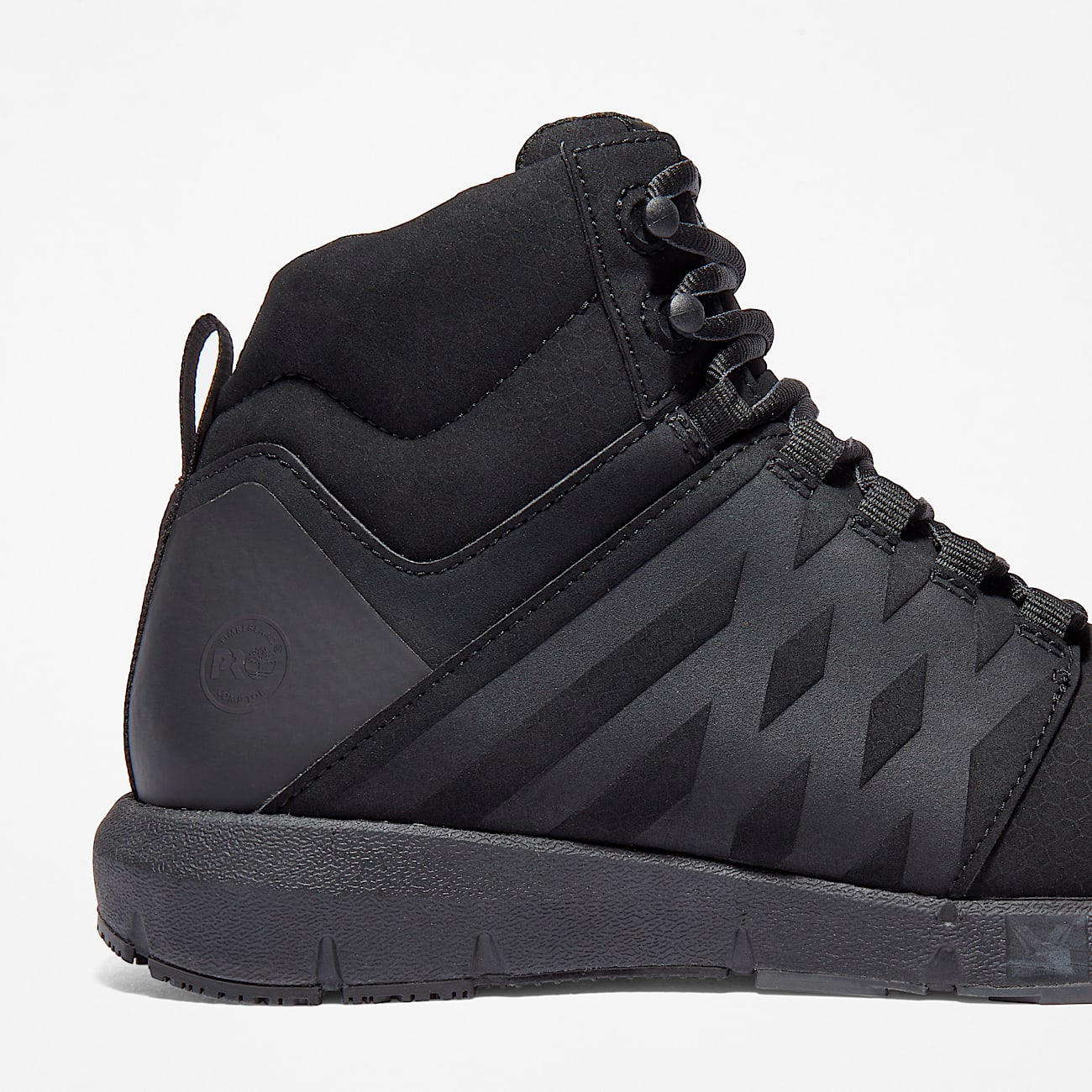 Mens Radius Composite Toe Work Sneaker TBL Black ALT7