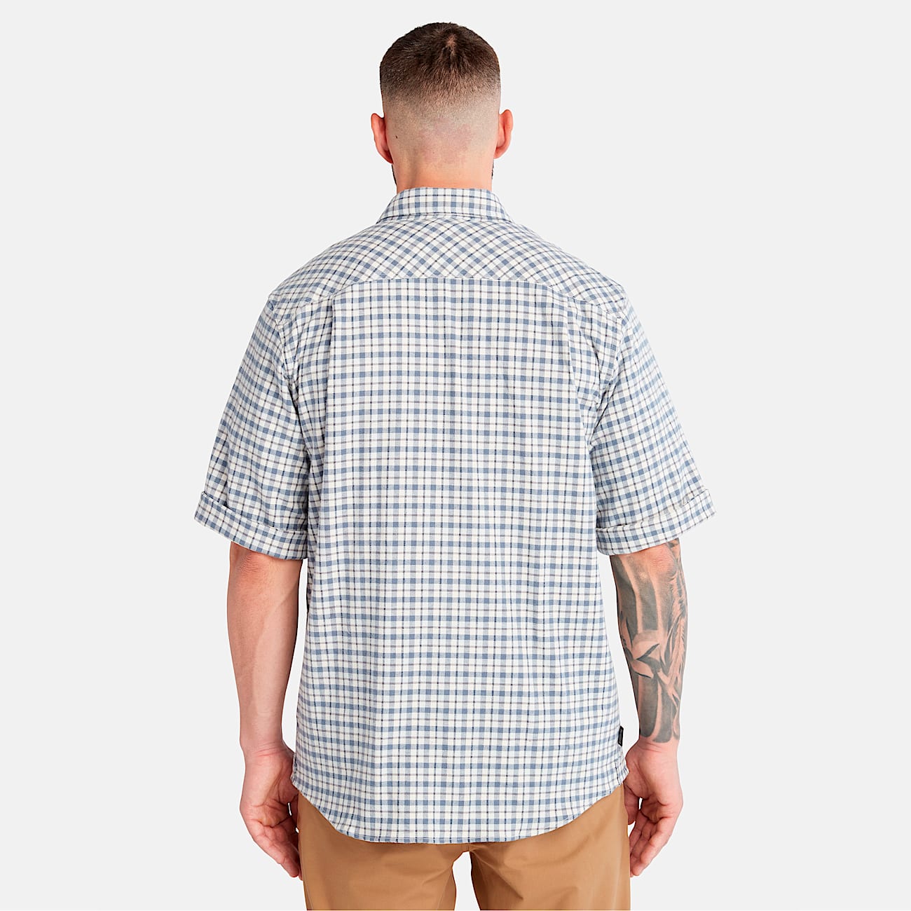 Men's Timberland PRO® Woodfort Lightweight Flannel Flex Shirt - 5