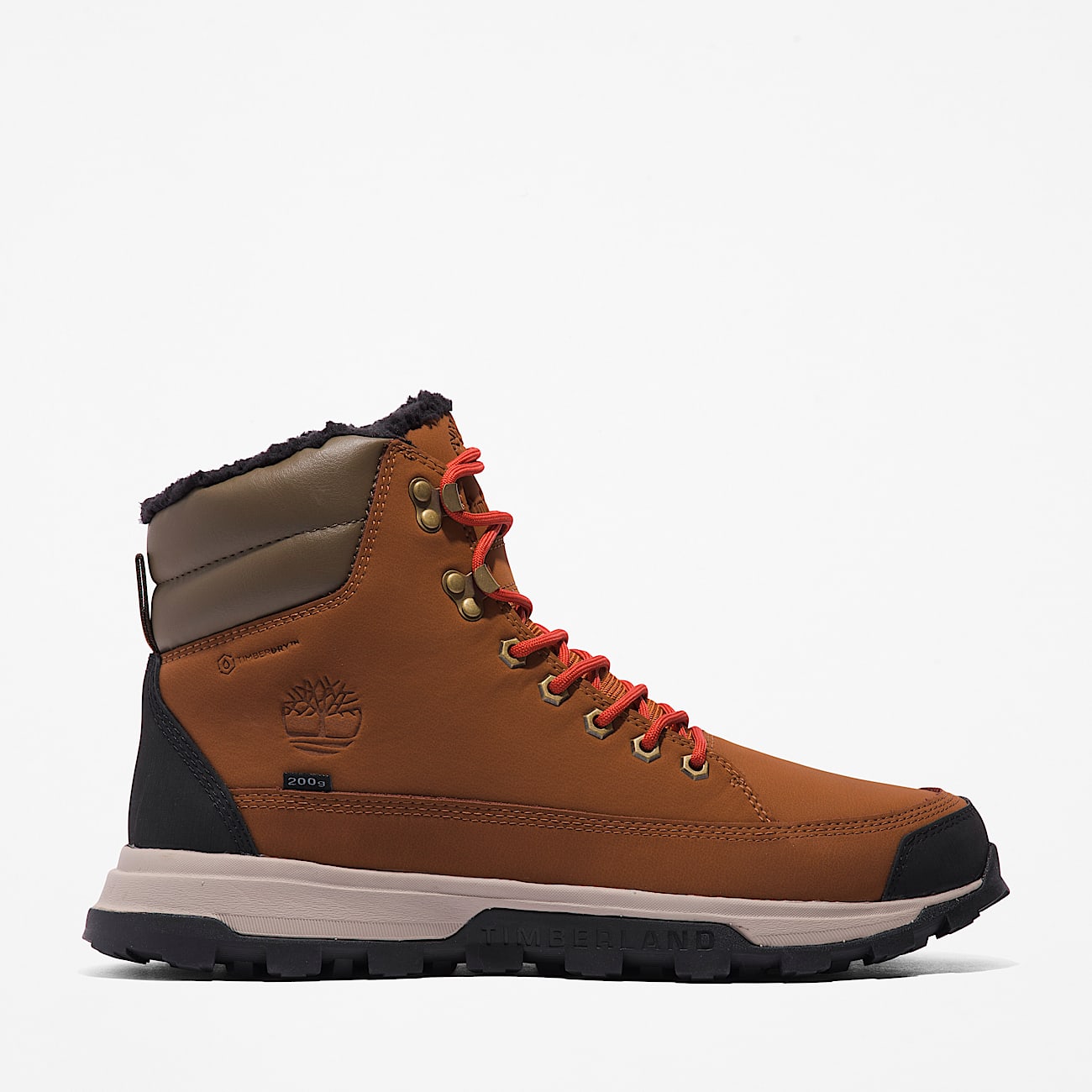 Botas Treeline Waterproof Insulated para hombre TBL piel oxidado HERO