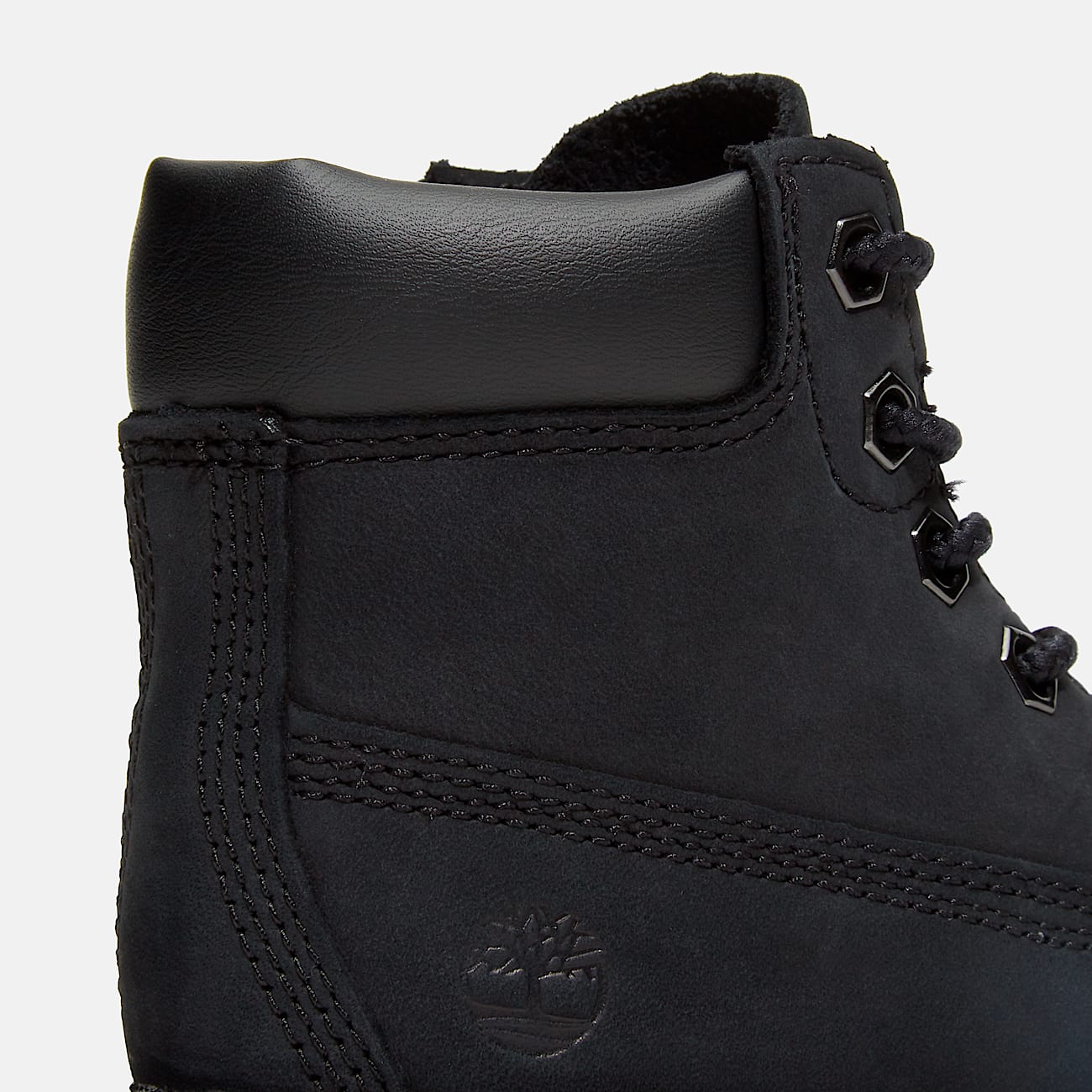 Toddler Timberland Classic 6Inch Waterproof Boot TBL Black Nubuck ALT7