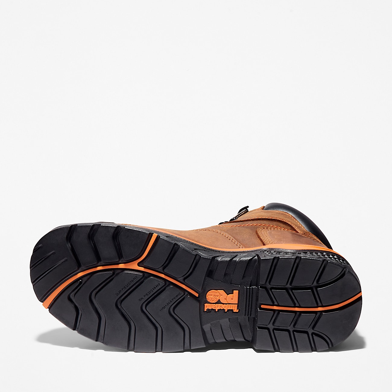 Botas Timberland PRO  Bosshog 6 Composite Toe para hombre TBL Piel marrnnaranja ALT3