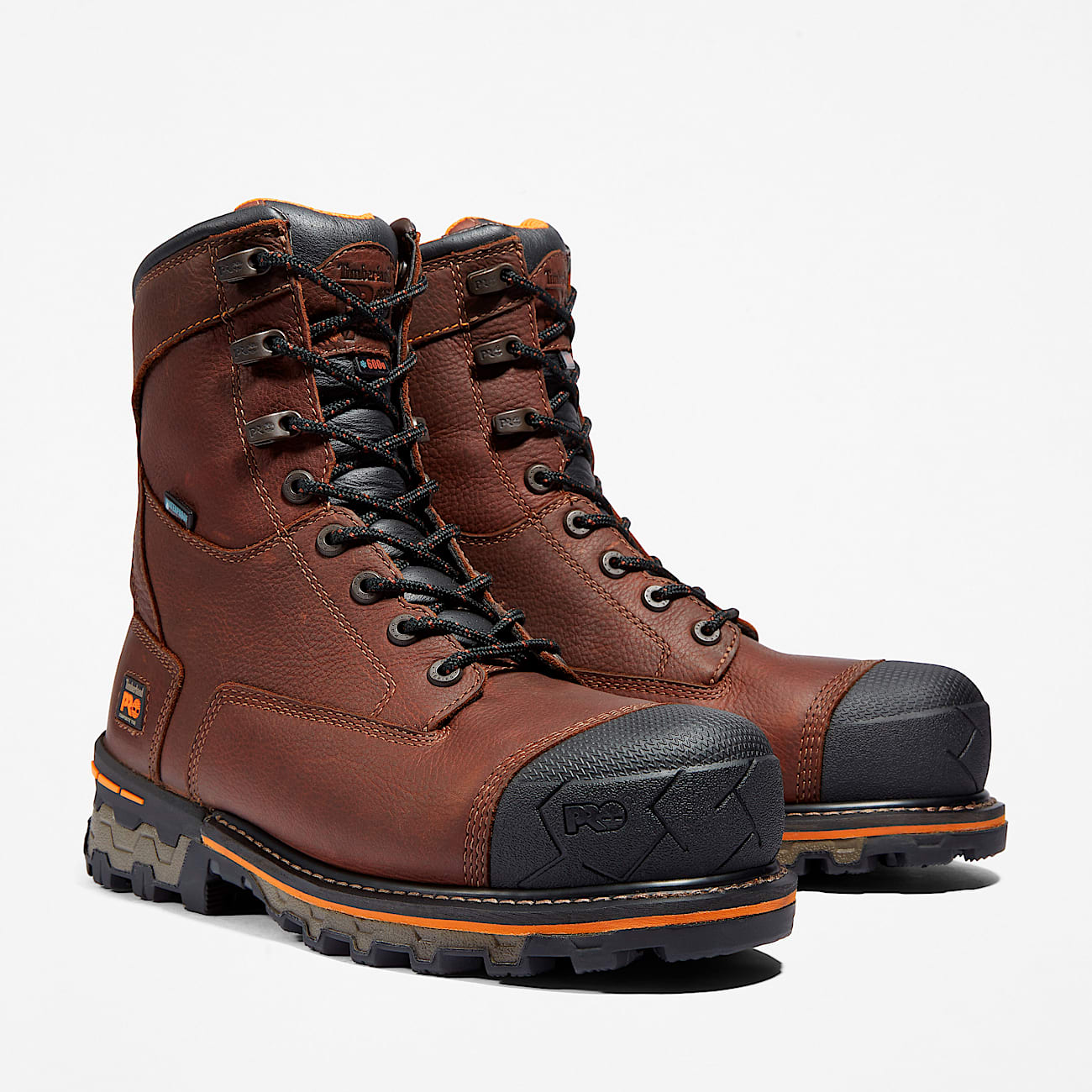 Bota de trabajo impermeable con puntera de material compuesto Boondock 8" para hombre - 4