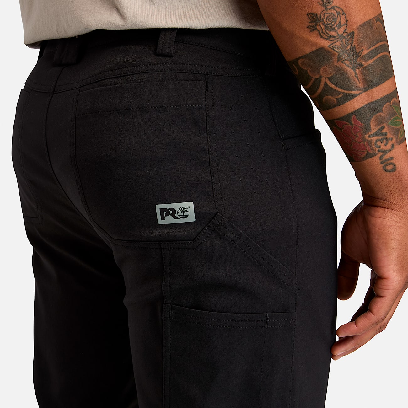 Pantaln Timberland PRO Tempe para hombre TBL Negro ALT2