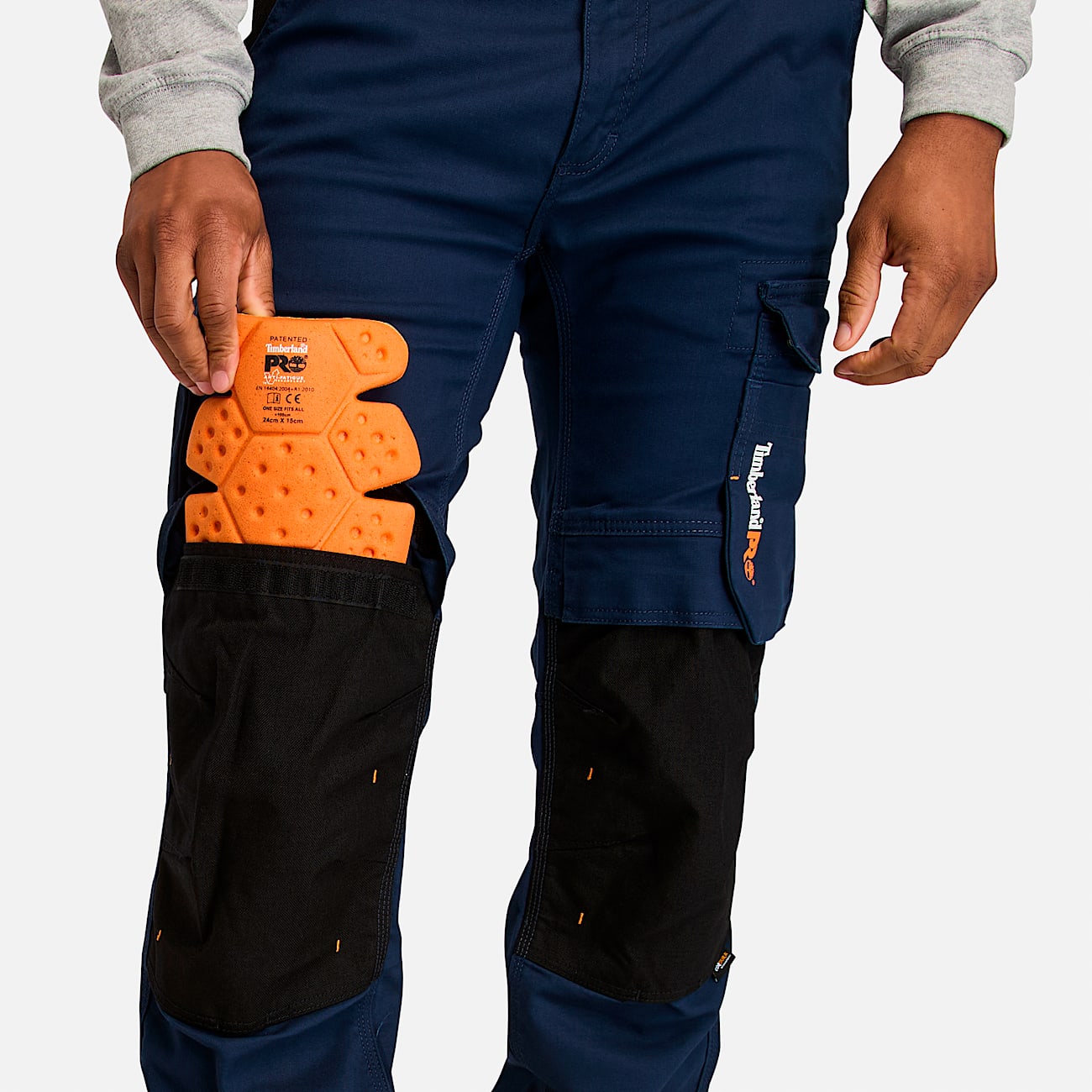 Mens Timberland PRO Ironhide KneePad Work Pants TBL Navy ALT2