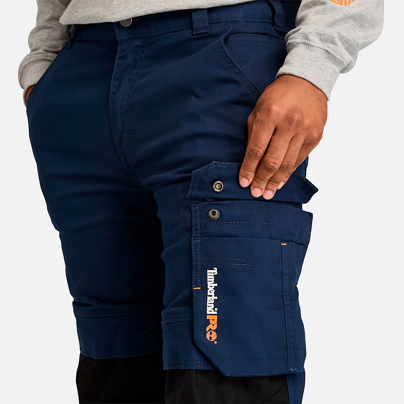 Mens Timberland PRO Ironhide KneePad Work Pants TBL Navy ALT3