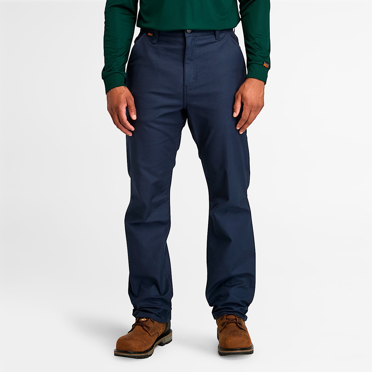 Mens Timberland PRO Gritman AthleticFit Flex Utility Pant TBL Black Iris HERO