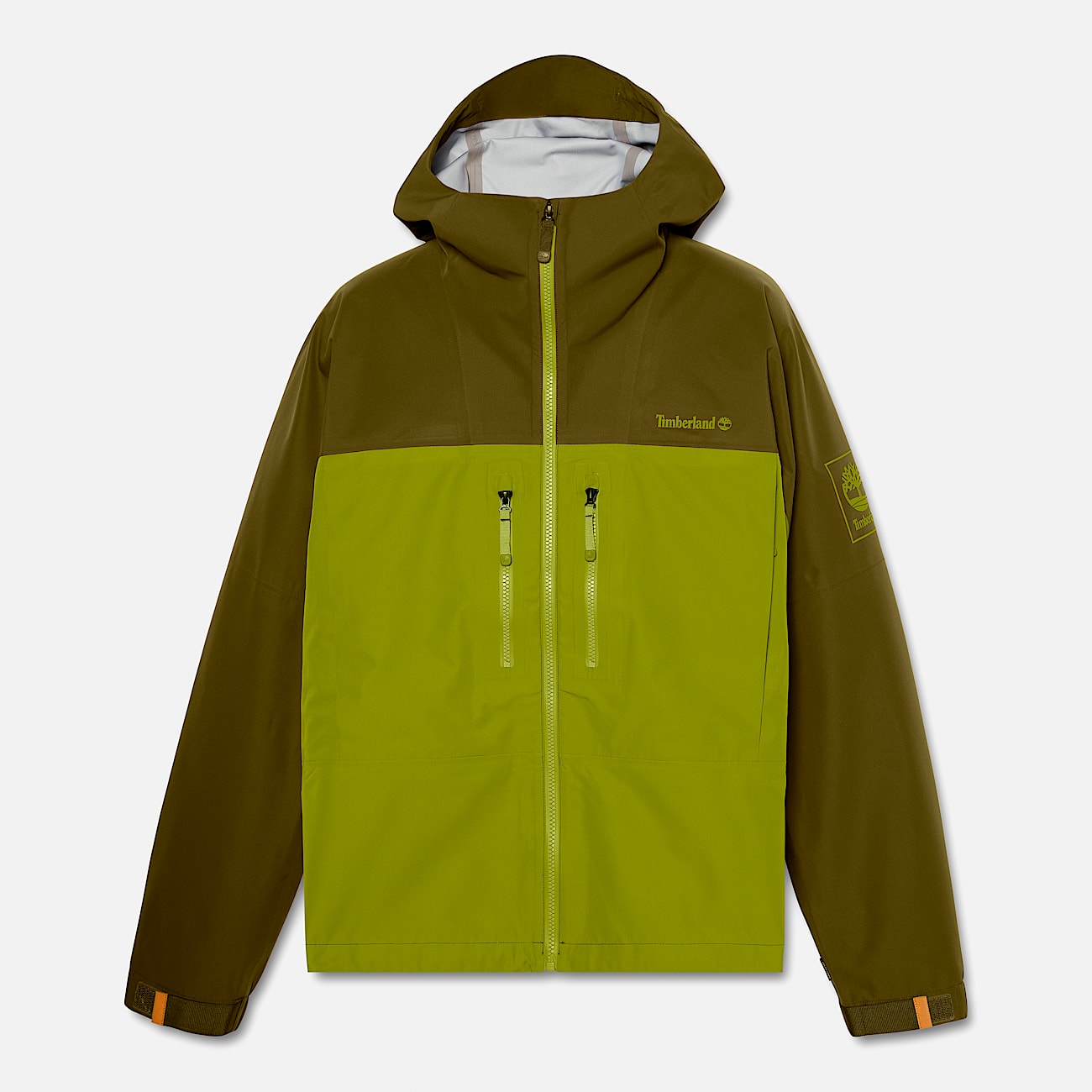 Men's Caps Ridge Waterproof Jacket - Dark Olive/Guacamole