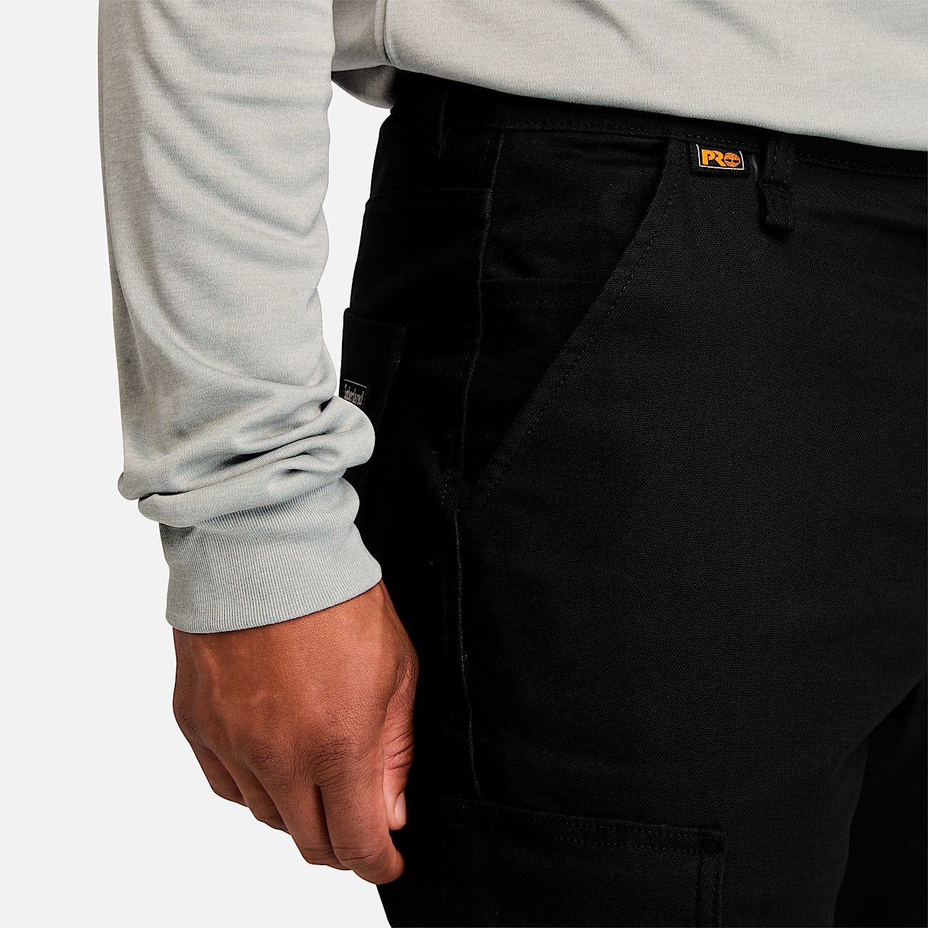 Mens Timberland PRO GritFlex Cargo Pant TBL Black ALT3