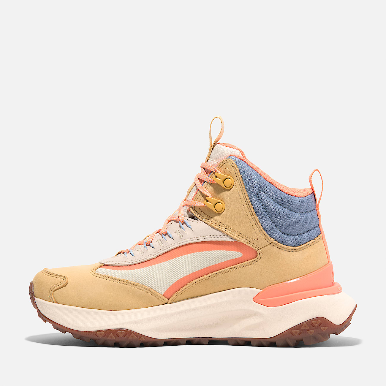 Womens Motion Access Mid LaceUp Waterproof Hiking Boot TBL Yellow Nubuck ALT6