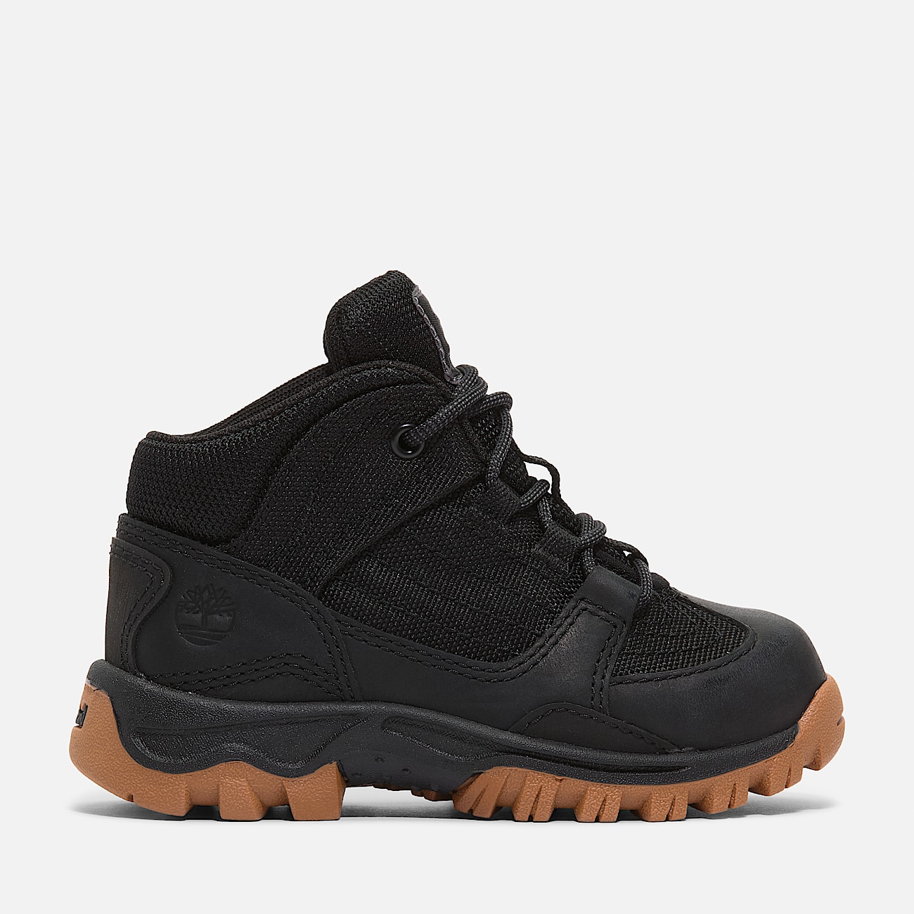 Toddler Mt Maddsen Waterproof Mid Hiking Boot TBL Black FullGrain HERO